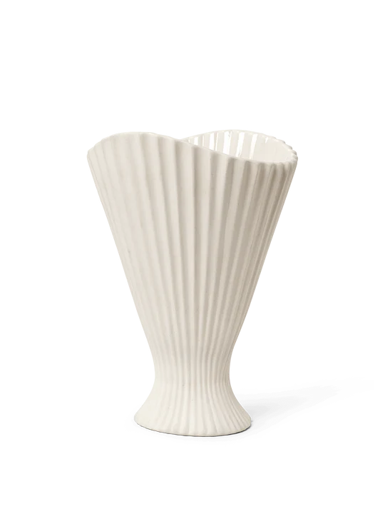 Fountain Vase - Off-white