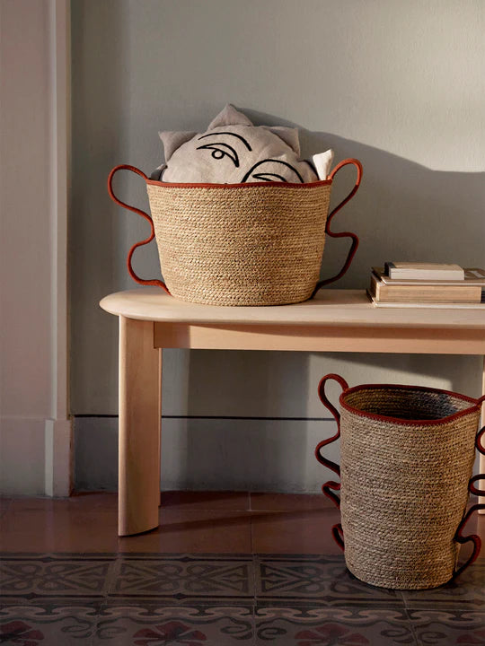 Verso Baskets - Set of 2 - Brick