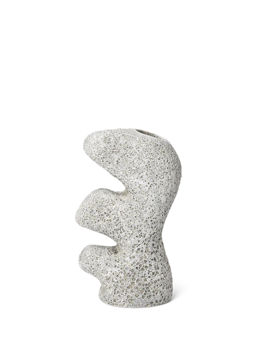 Yara Vase - Small - Grey Pumice