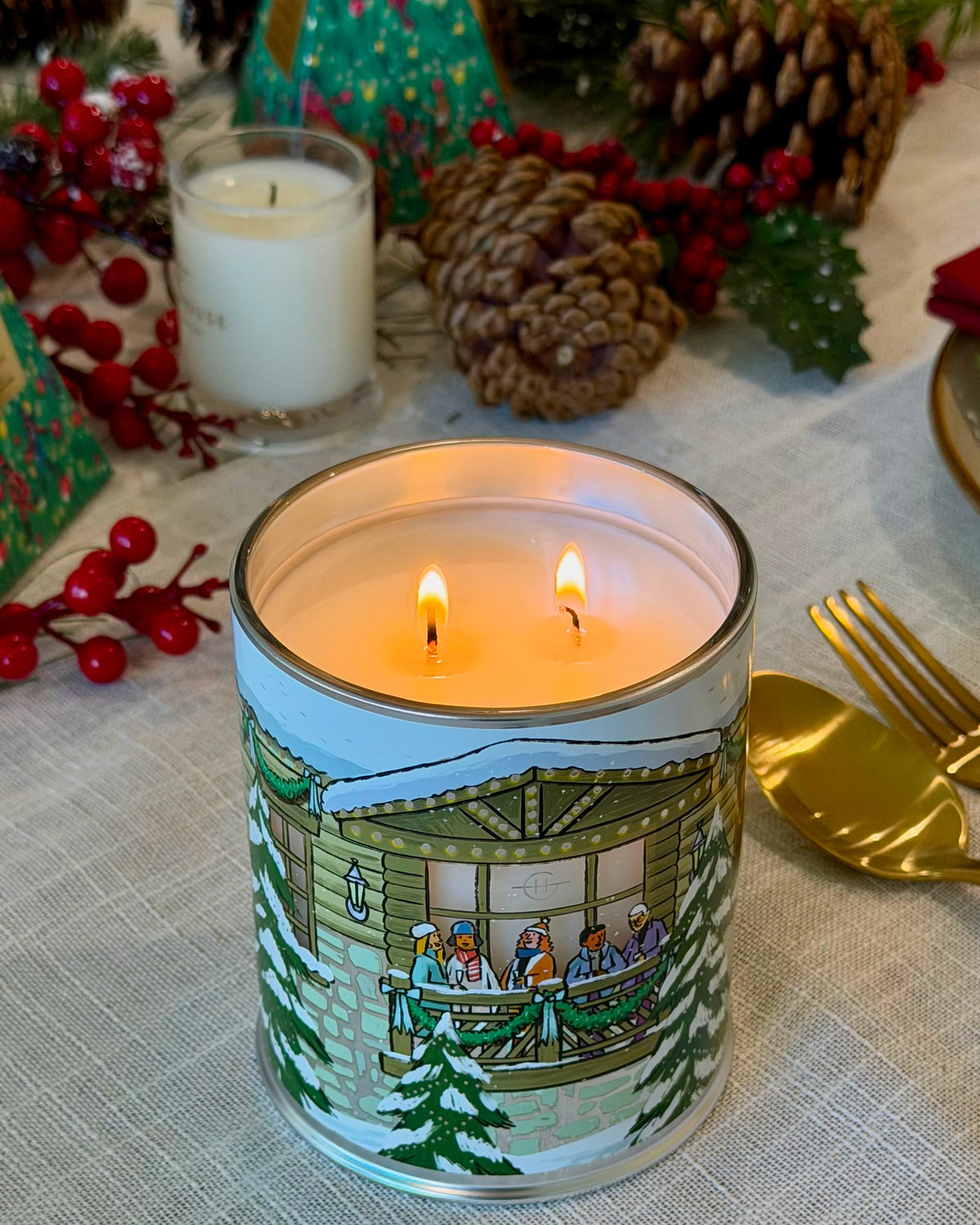 13.4 oz. Candle Christmas White Christmas