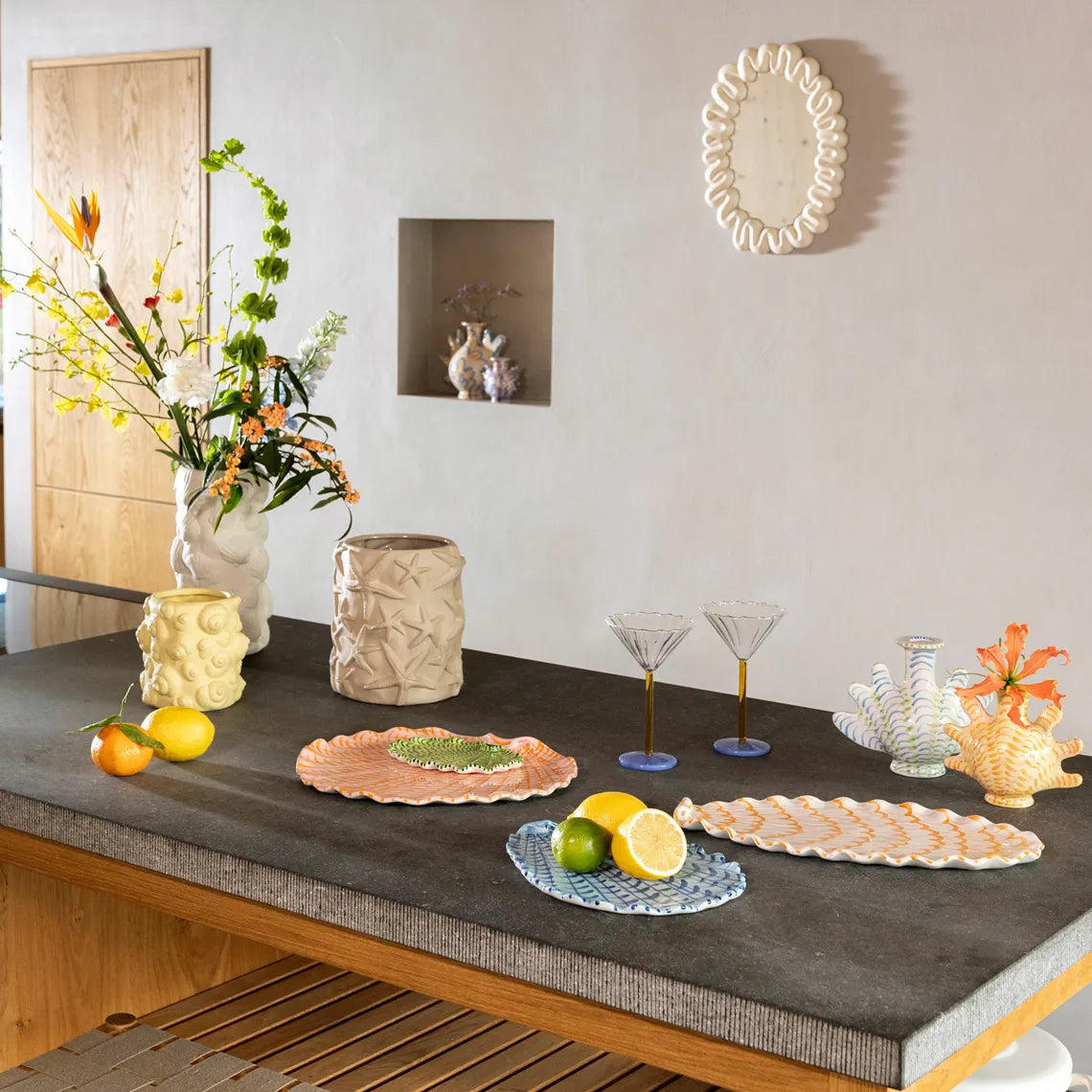 Mirror dribble white