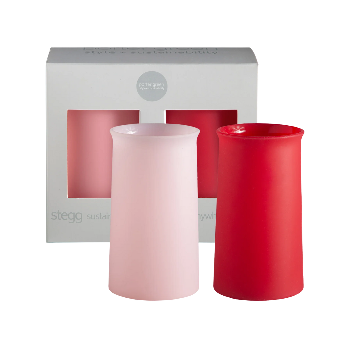 Cherry + Blush Stegg Highball Glasses