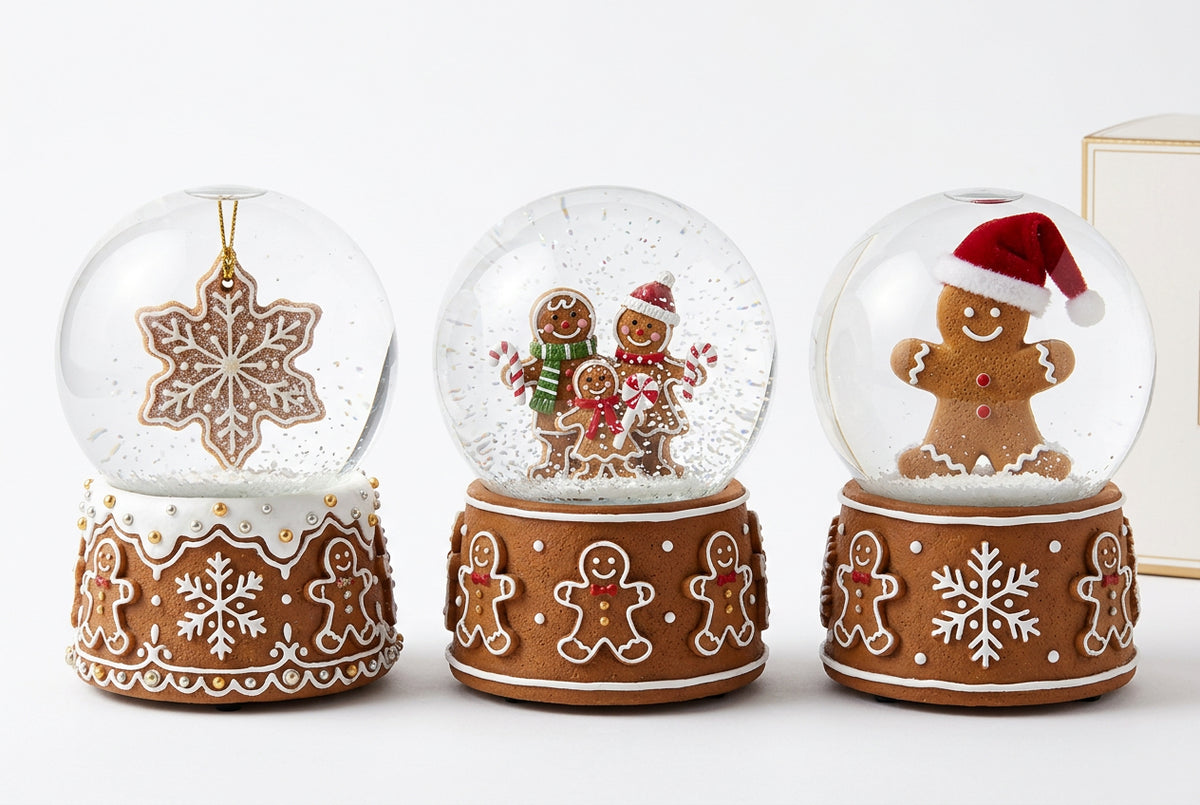 Bolas De NieveCookie Globe 3Pz