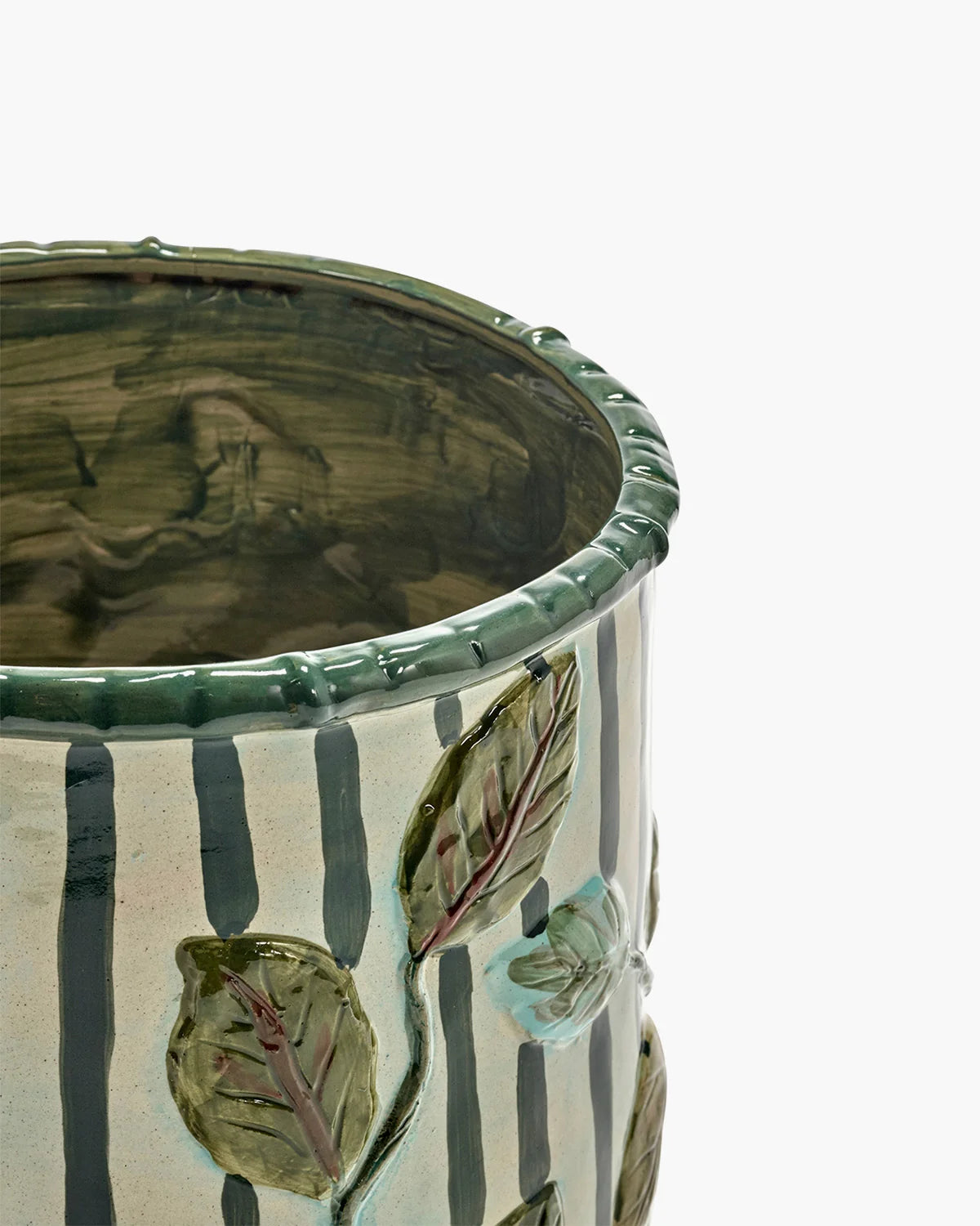Flower Pot 11 Green Beige