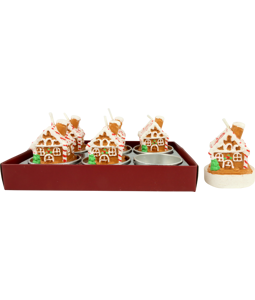 Luces Weihnachtshäuser 6P