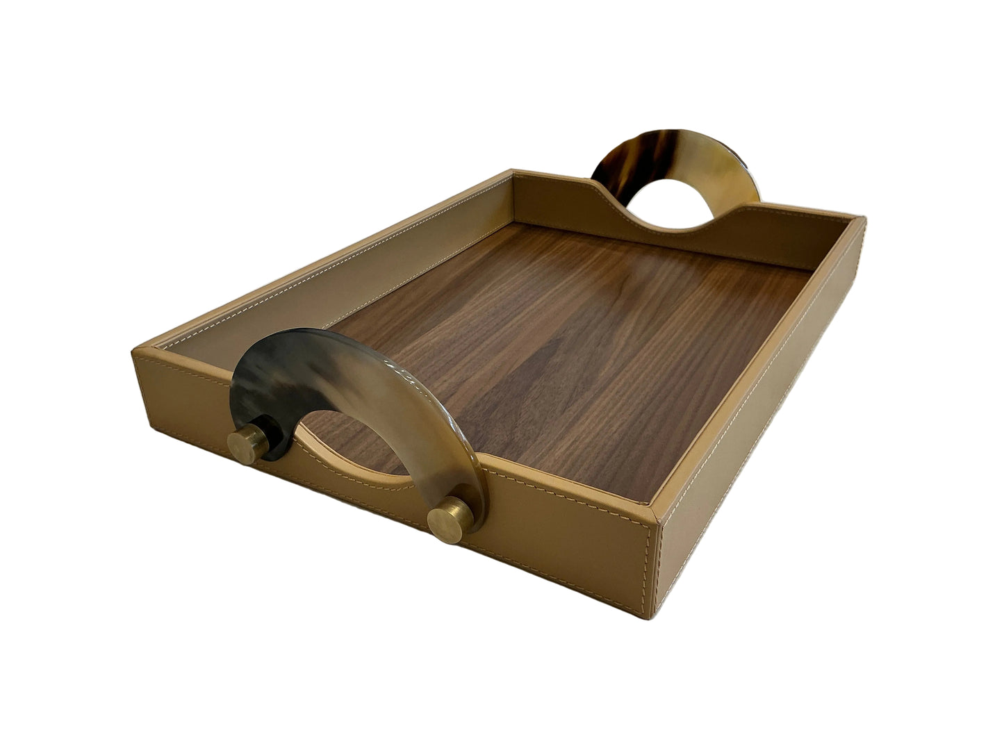 Maeve Rectangular Tray - Camel