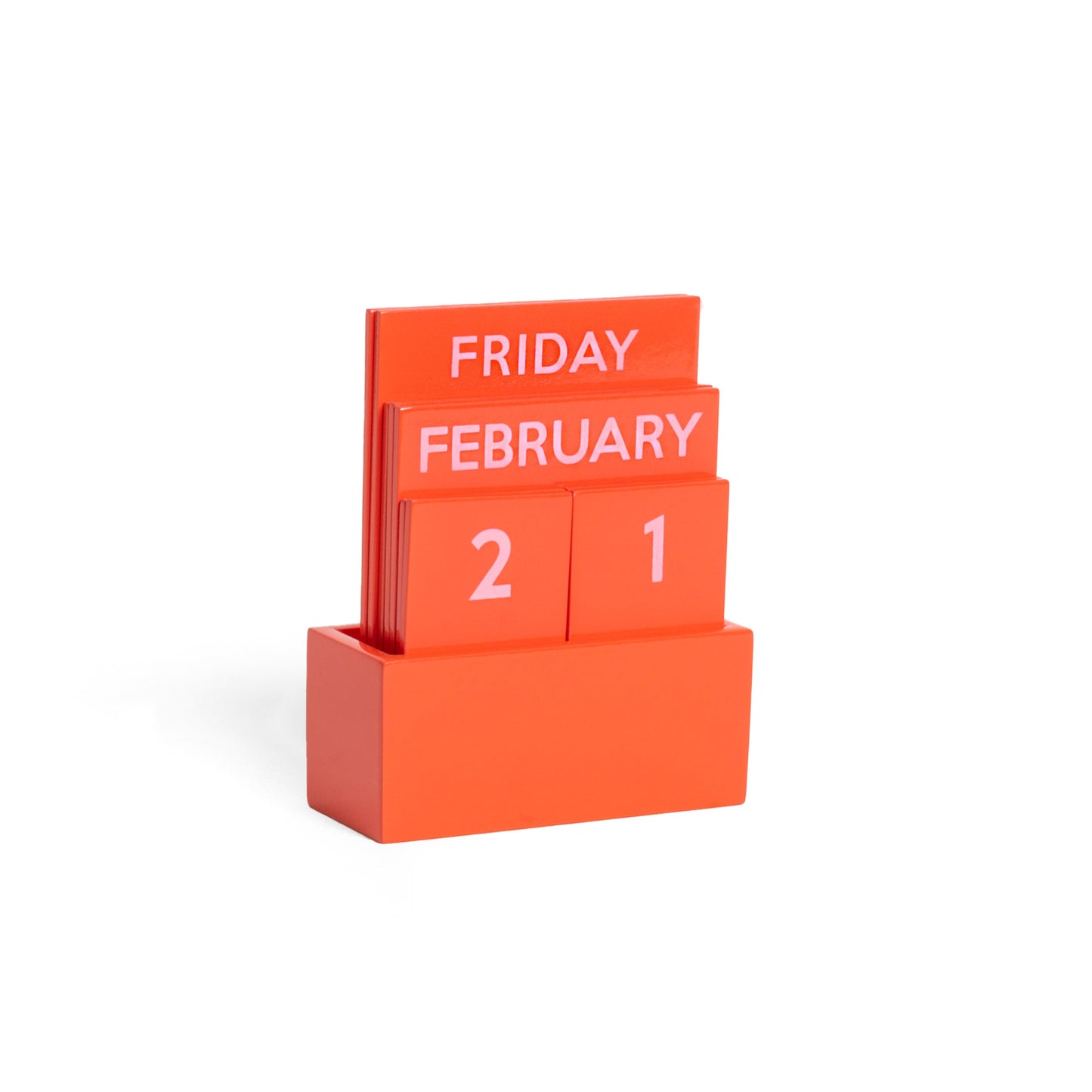 Calendario Small Glo Rojo