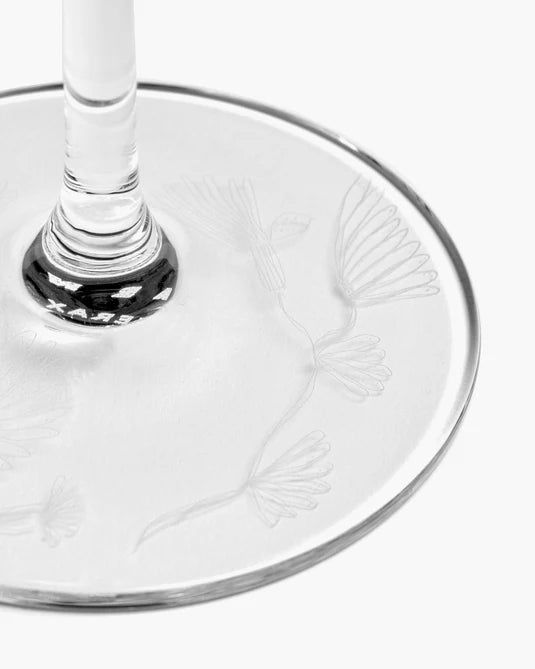 Champagñe Flute Camelia Aubergine