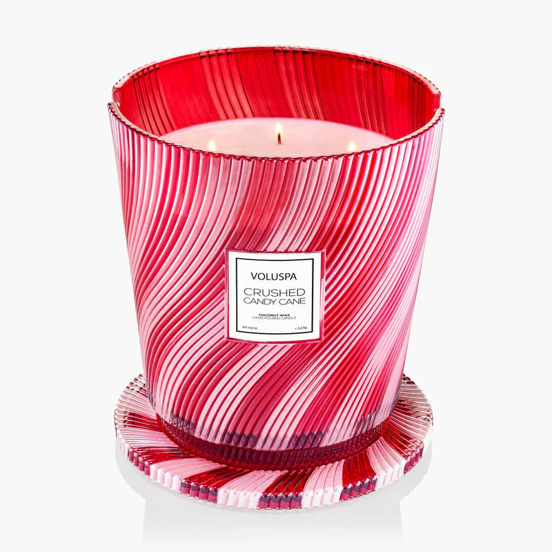 Crushed Candy Cane 5W Hearth