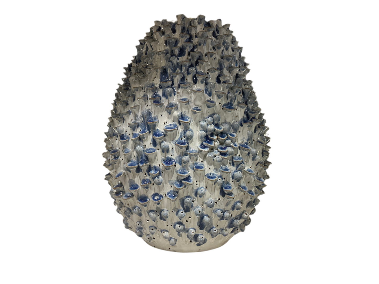 Sea Mushroom Vase Blue Effect