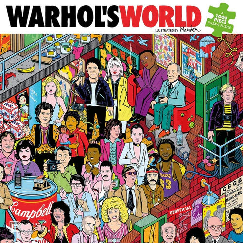 Warhol's World - A 1000 Piece Jigsaw Puzzle