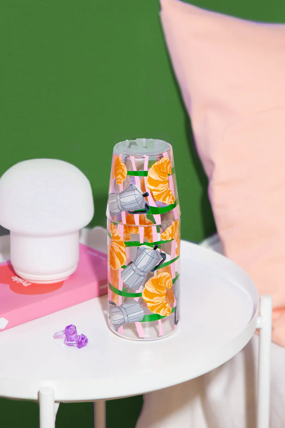 Set De Vaso Y Jarra Good Morning