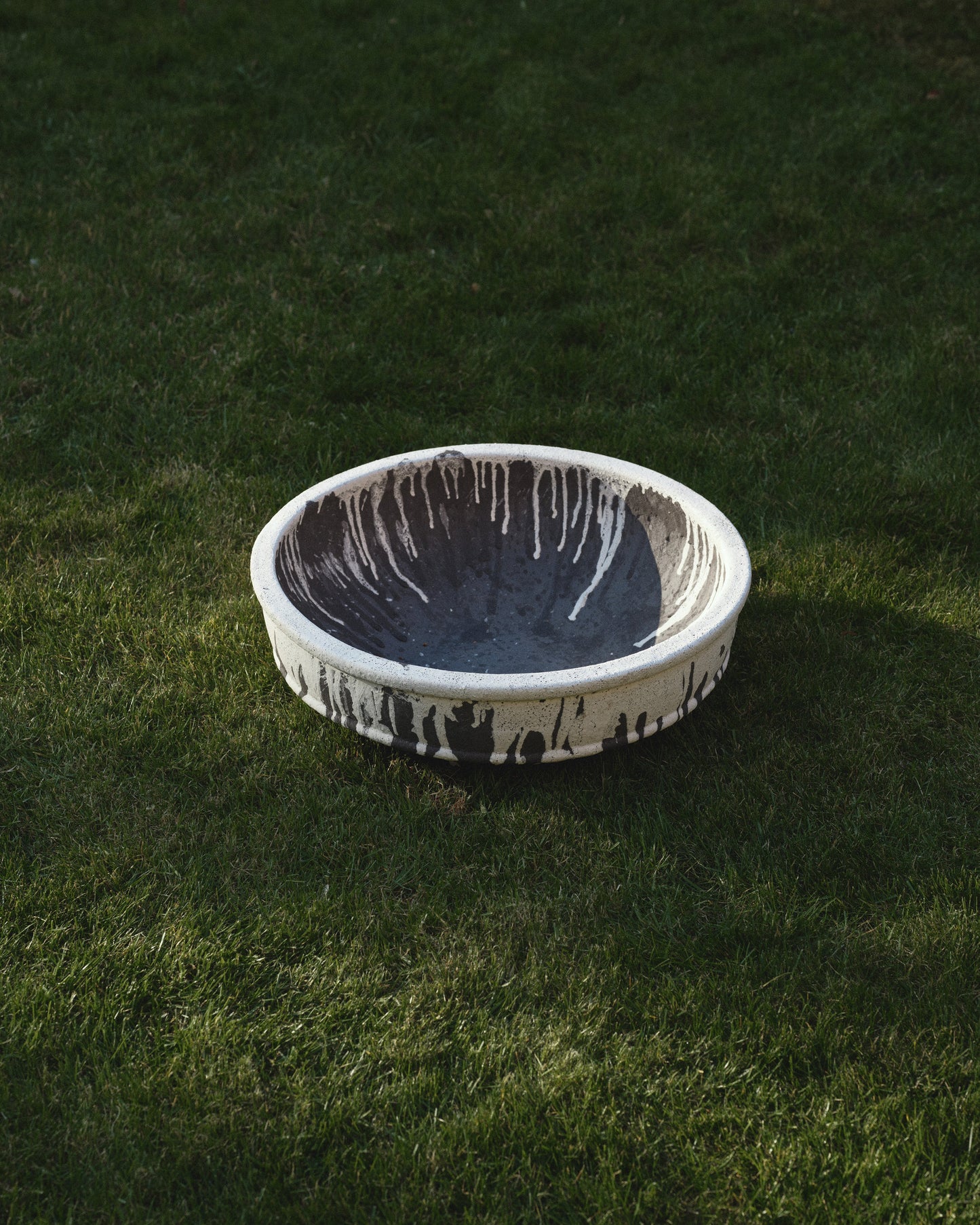 Planter Bowl 02 L Dark Brown