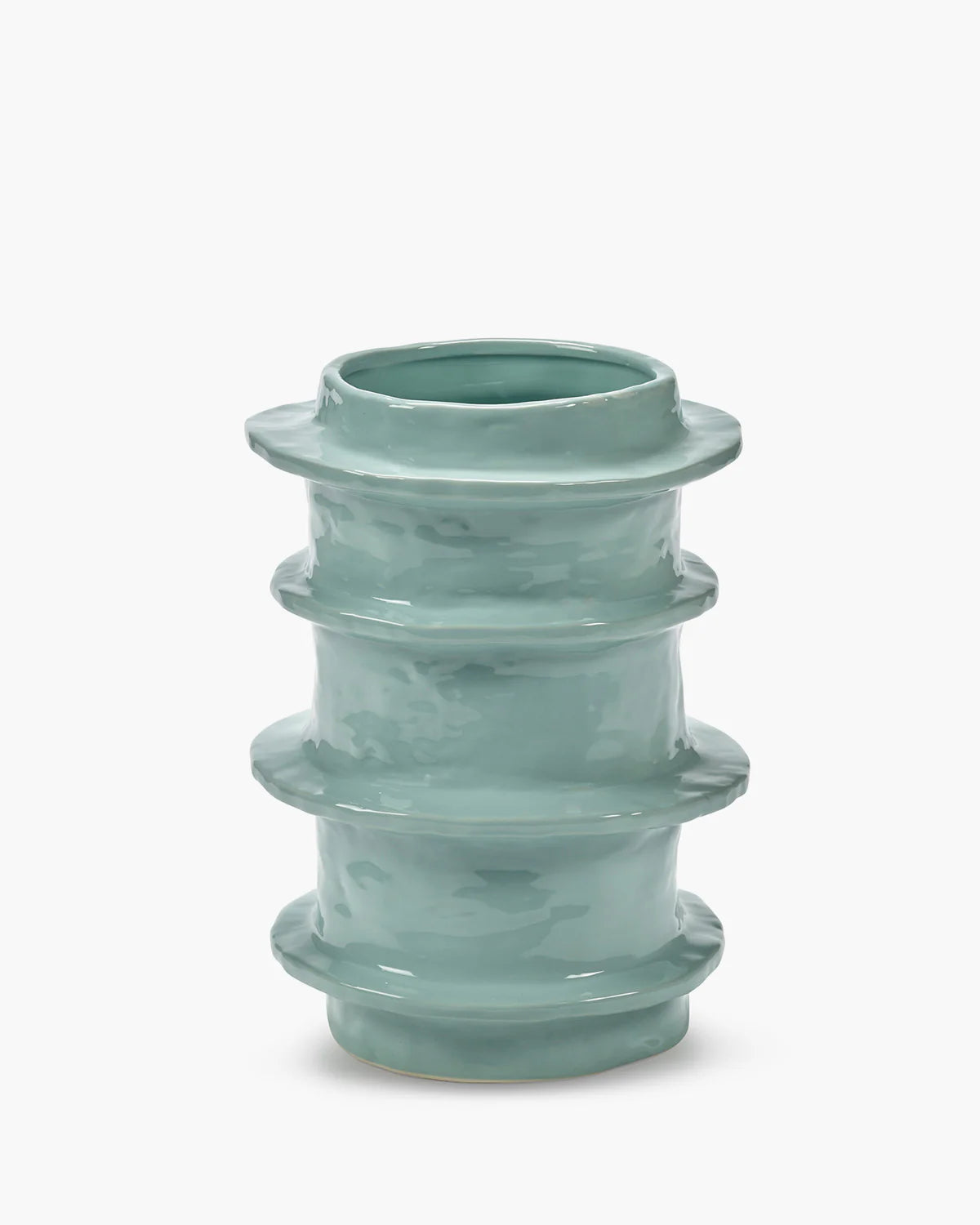 Flower Pot 03 S Light Blue Molly