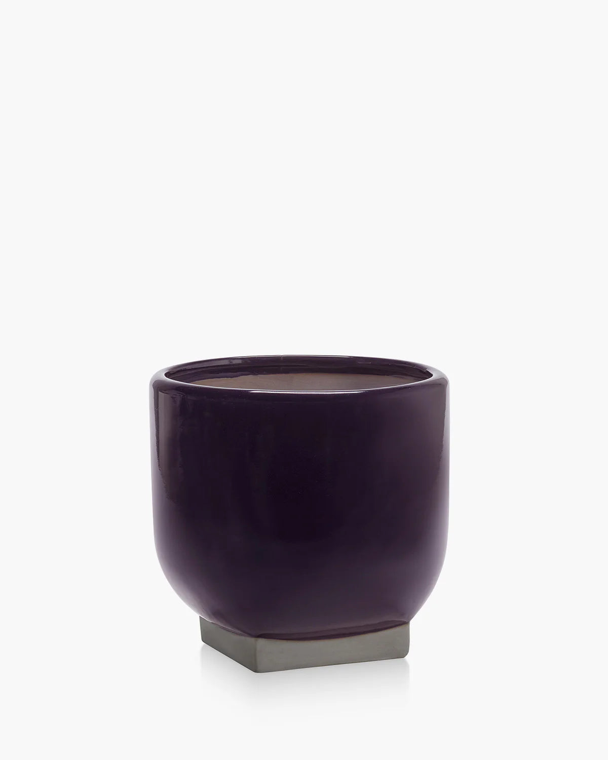 Flower Pot 03 Purple/Grey
