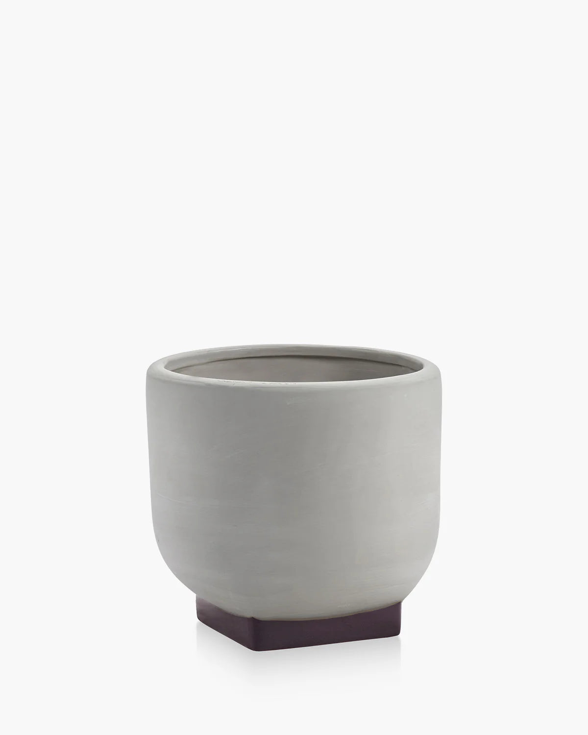 Flower Pot 03 Grey/Purple