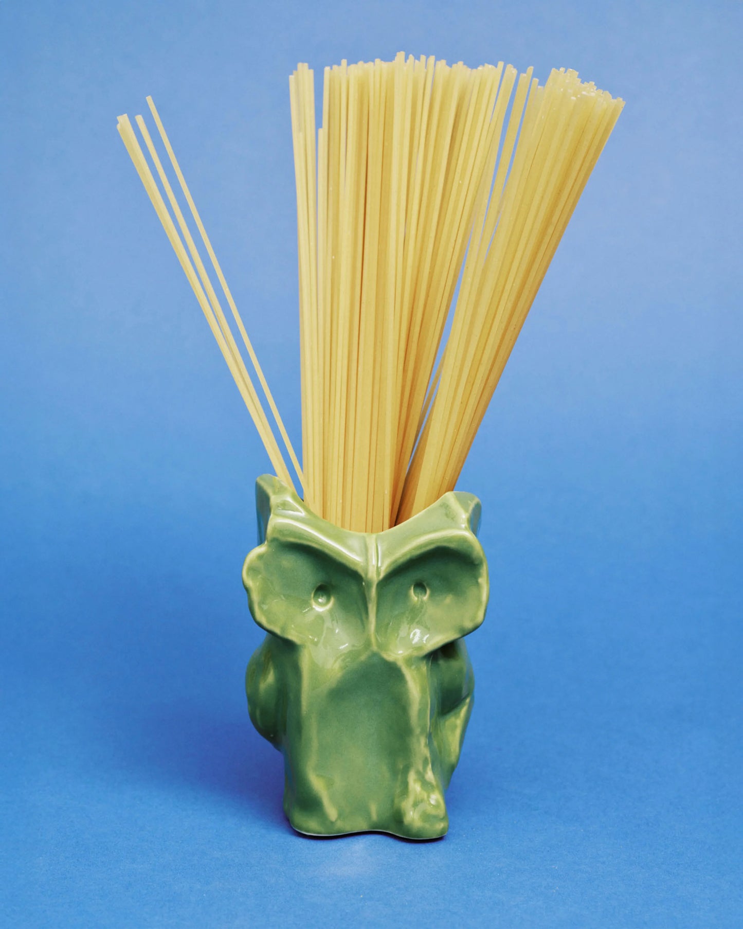 Owl Vase Xs Green After Midnight