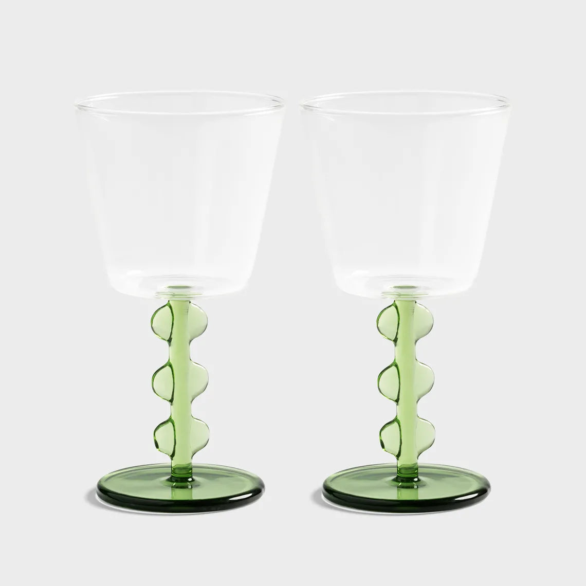 Wine glass petal set of 2