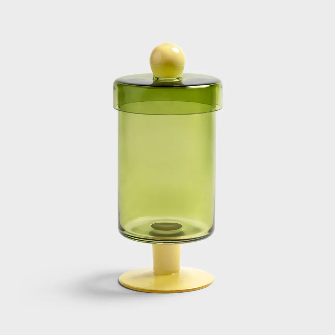 Jar duo tall green