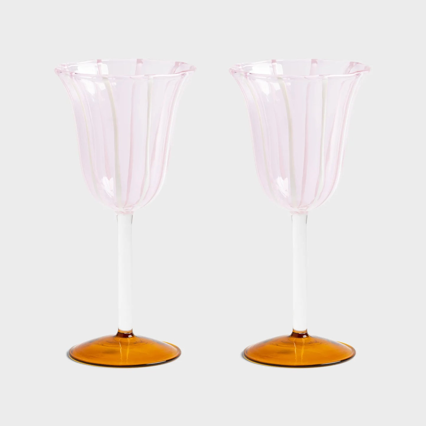 Wine Glass Eve Pink Set of 2