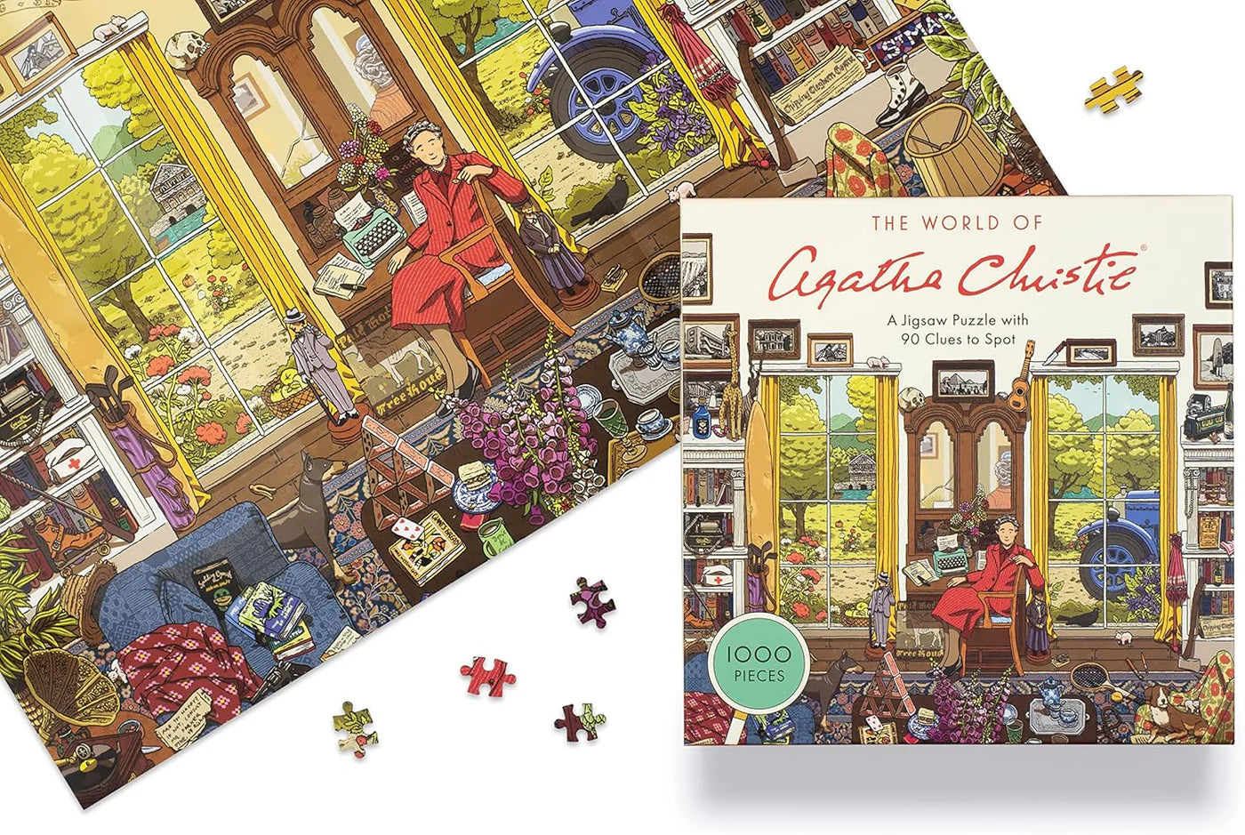 The World of Agatha Christie: 1000-piece Jigsaw Puzzle