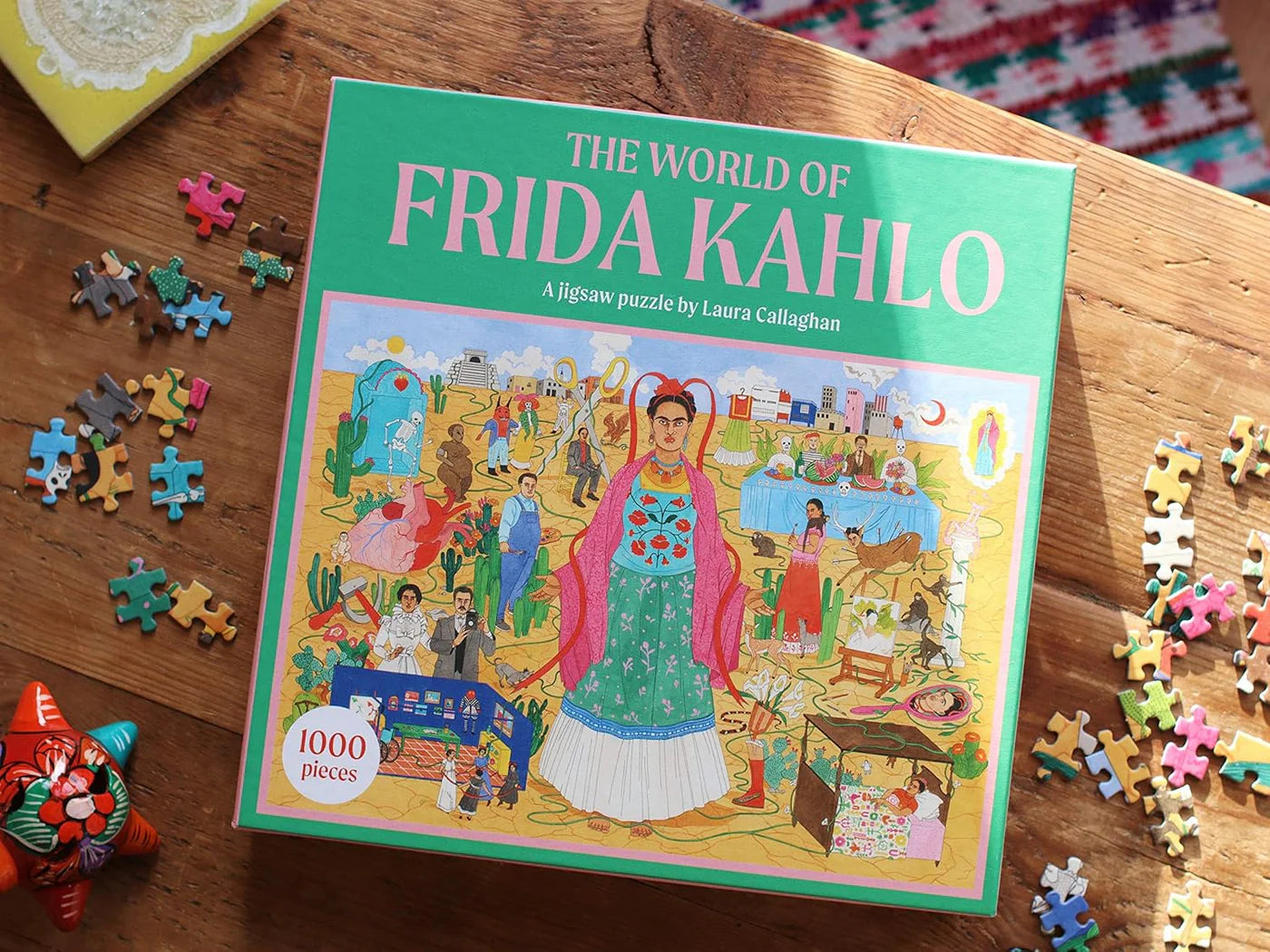 The world of Frida Kahlo - 1000 Piece Puzzle