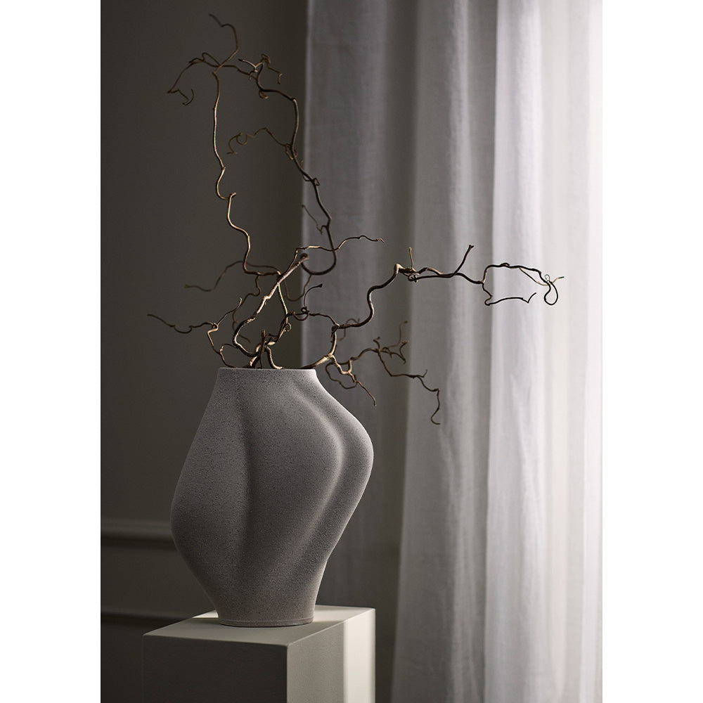 Saltare Vase Narrow Light Taupe