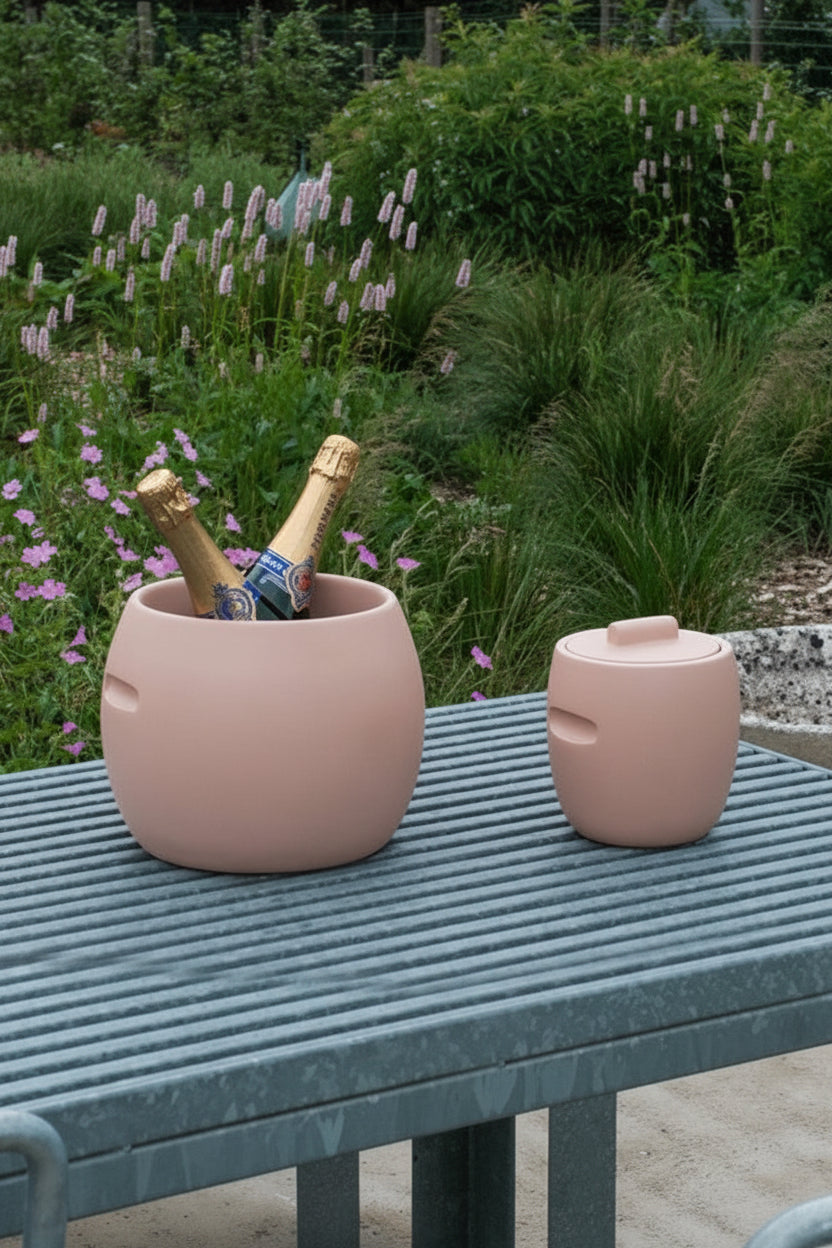 Bubble Ice Bucket Soft Pink