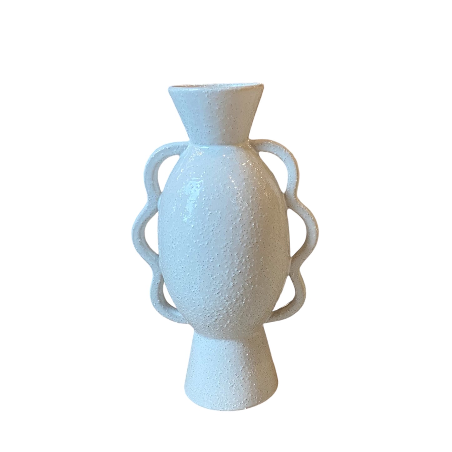 Vase Stoneware White
