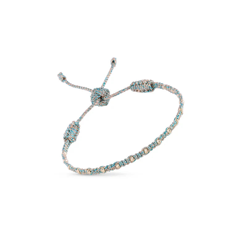 Luna 18k gold Bracelet (Peach Geranium Luna)