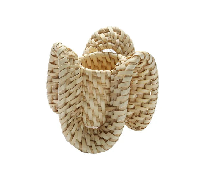 Ruffle Napkin Ring in Natural