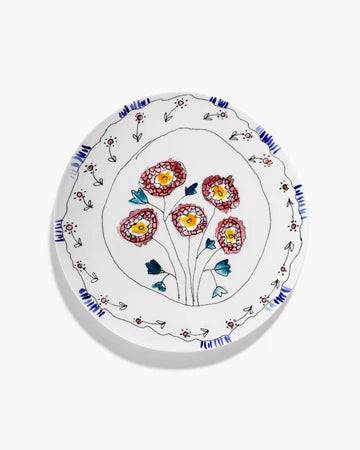 SERVING PLATE L ANEMONE