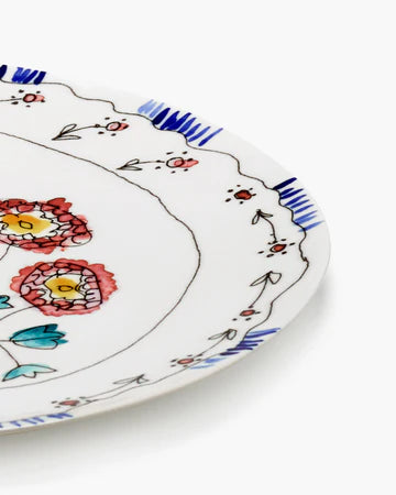 SERVING PLATE L ANEMONE