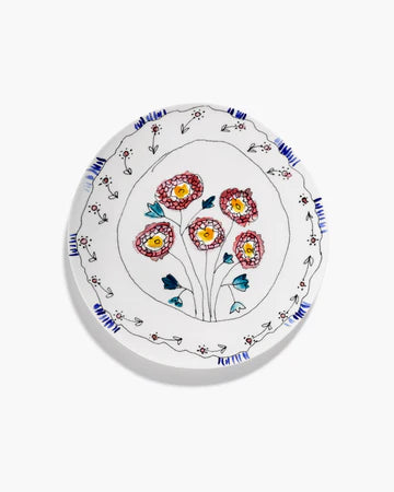 SERVING PLATE S ANEMONE