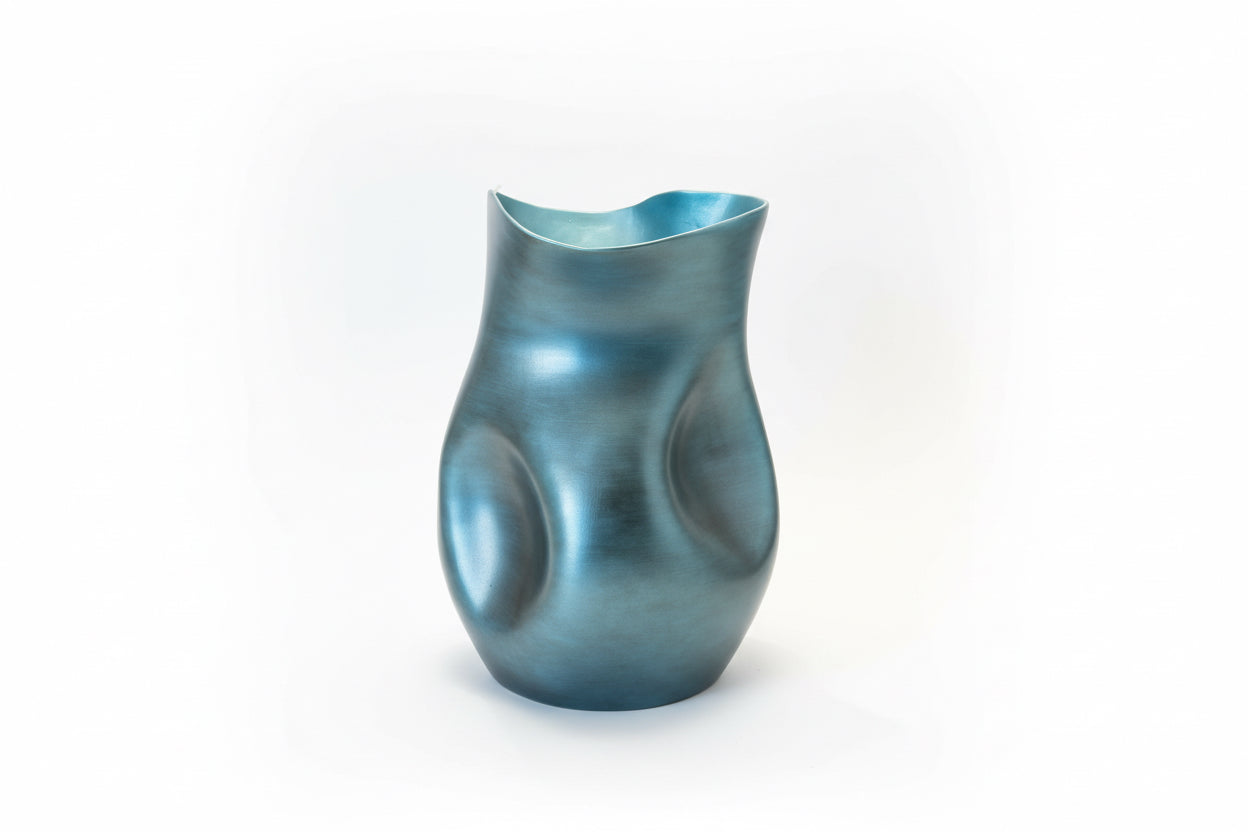 Vaso In Ceramica Smeralda/Black