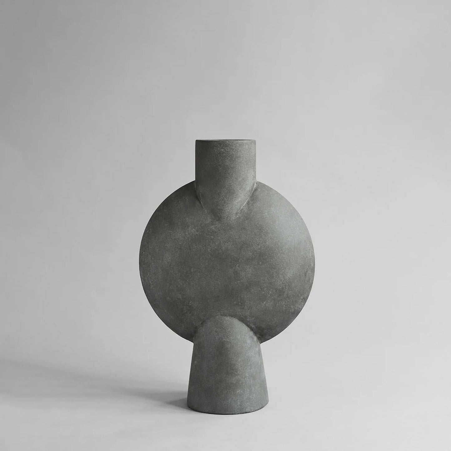 Sphere Vase Bubl Hexa - Dark Grey