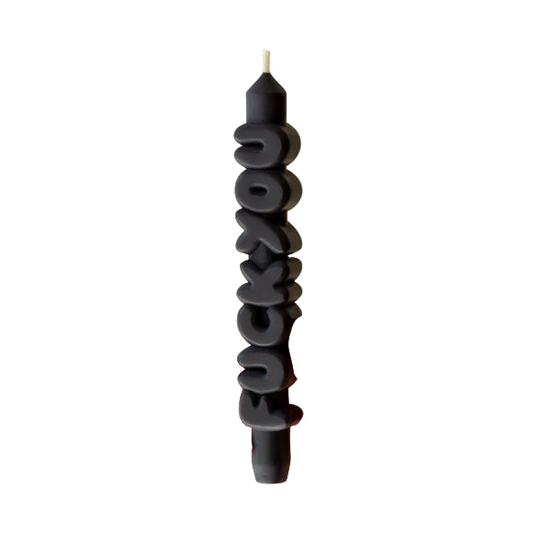 Candle FCk You Black