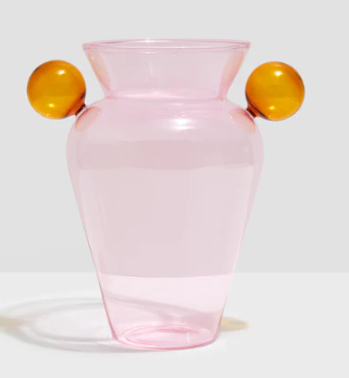 Geo Urn - Clear + White