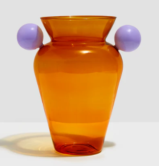 Geo Urn - Clear + White