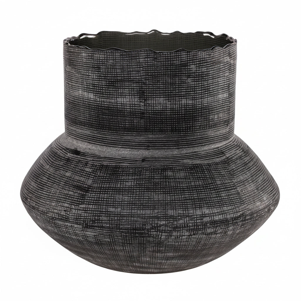 Glass Vase Low
