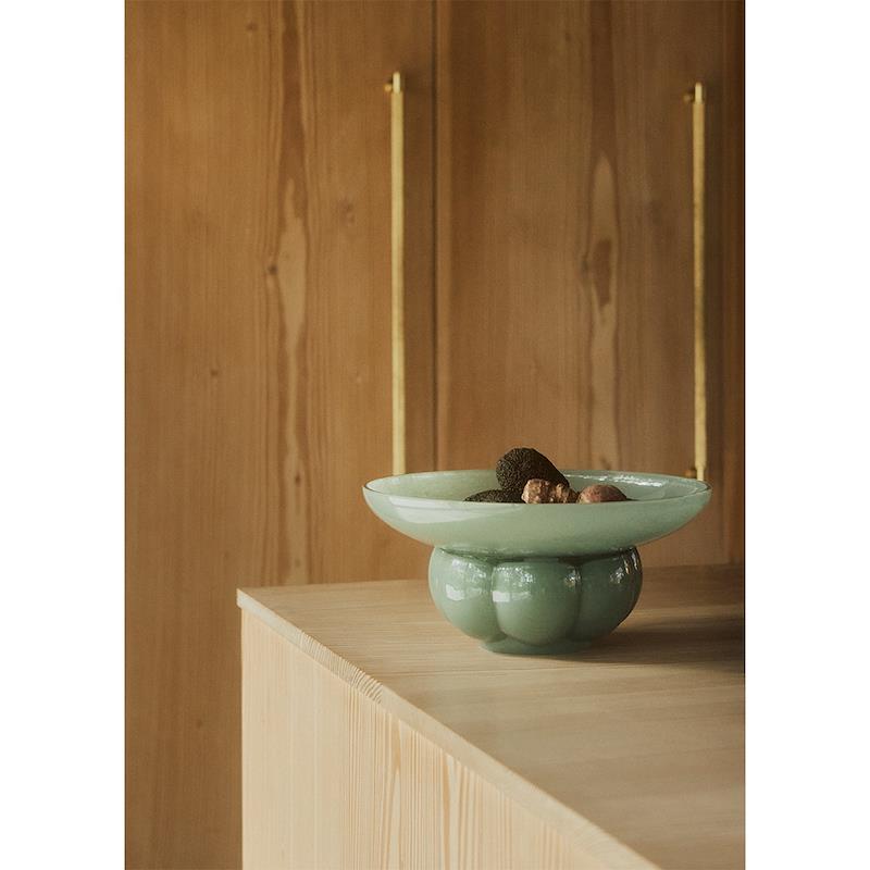 Uva Glass Bowl Pastel Green