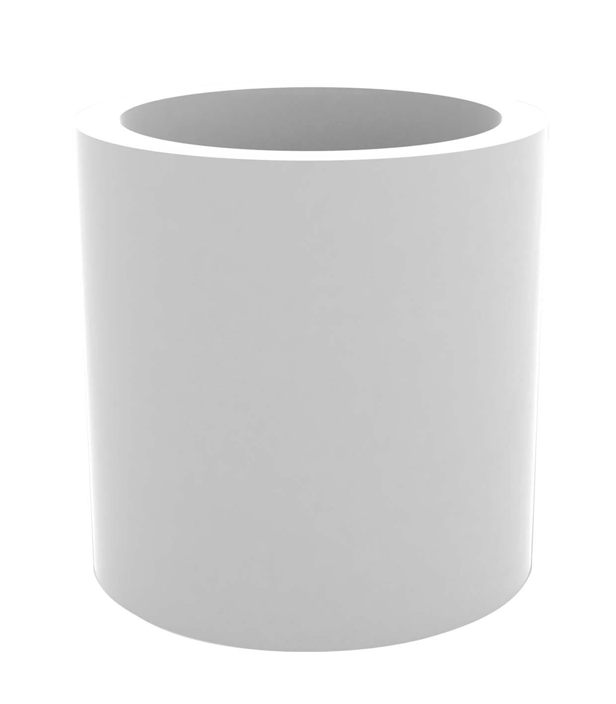 Cylinder Pot White