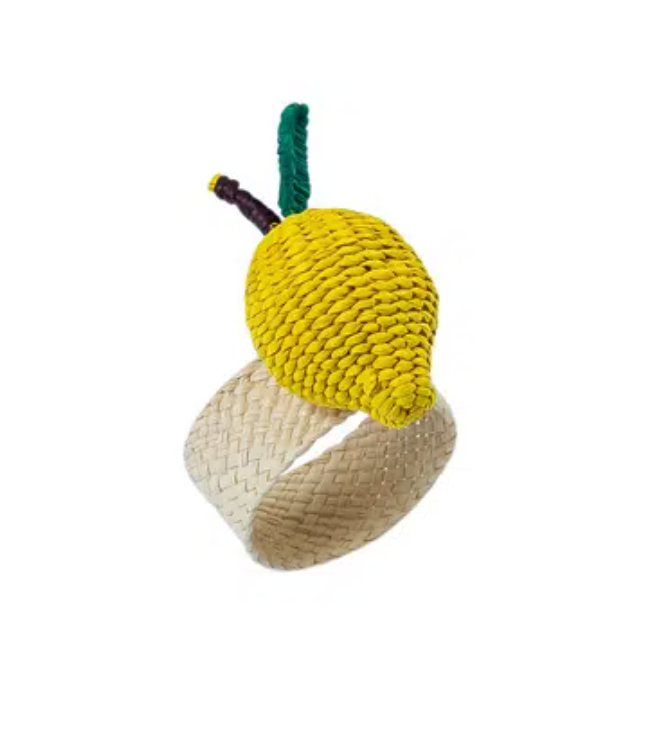 Lemon napkin ring