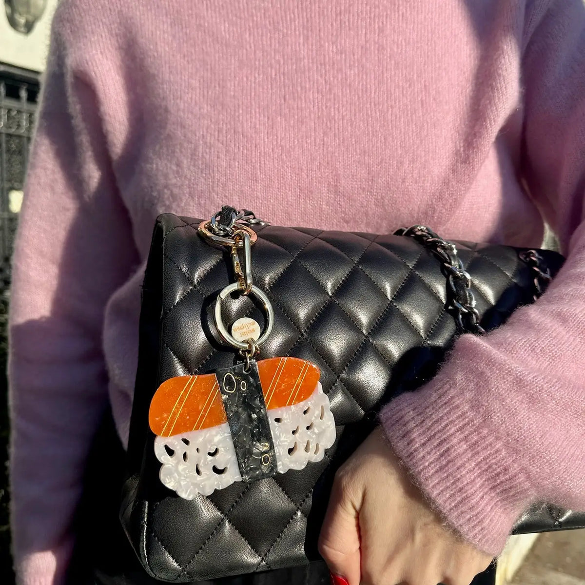 Sushi Bag Charm + Keychain