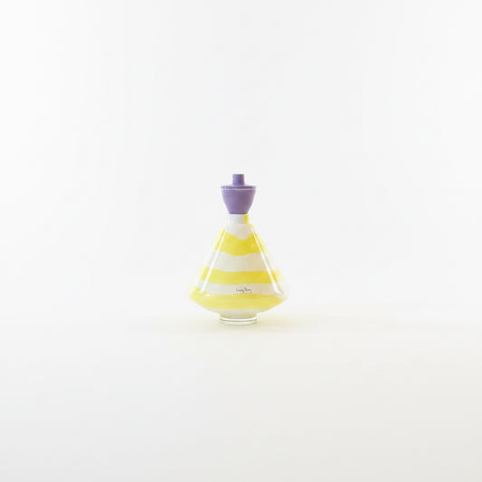 Mademoiselle - aquarel yellow/jacaranda