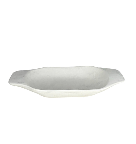 Mod White Dough Bowl Small