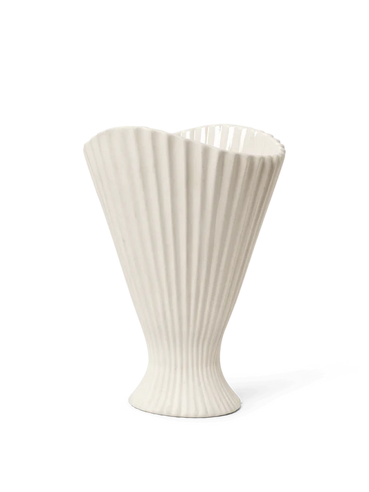 Fountain Vase - Off-white