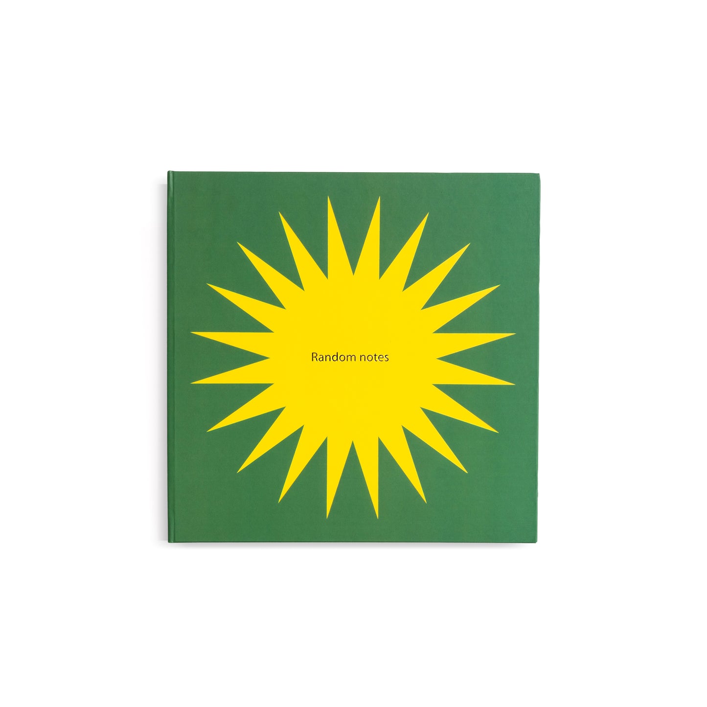 Libreta S4 Notas Random Verde