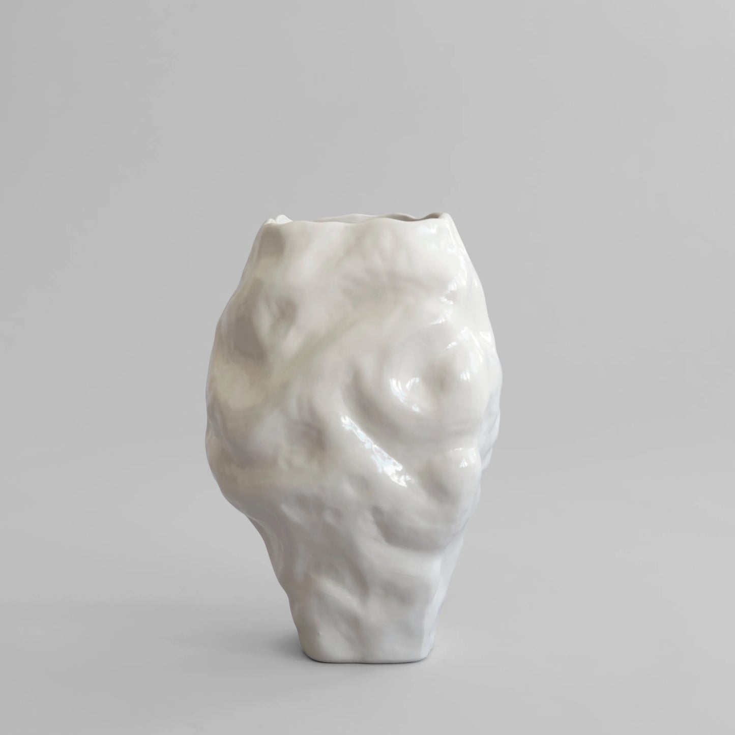 Katachi Vase, Big - High Glaze Birch