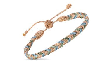 Eya n°2 Bracelet (Peach Pistachio)